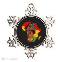 Proud African American Woman Head Wrap Ornament thumb 0