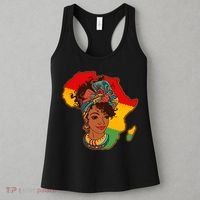 Proud African American Woman Head Wrap Women's Tank Top thumb 3