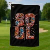 Proud African Soul Golf Towel thumb 1
