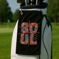 Proud African Soul Golf Towel thumb 2
