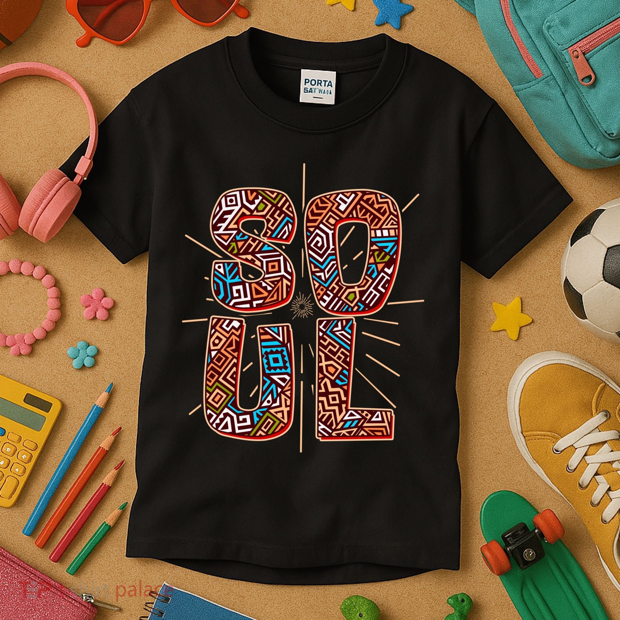 Proud African Soul Kids T-Shirt