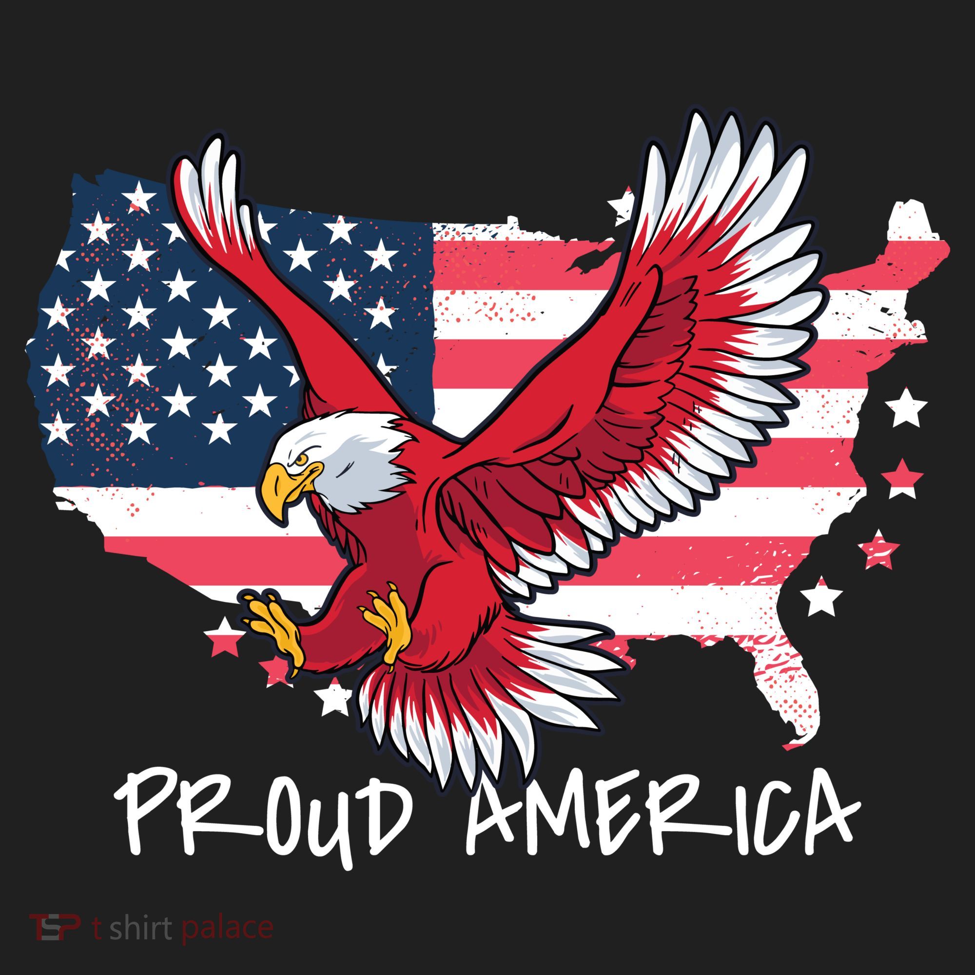Proud American Eagle Women's Sweatshirt
