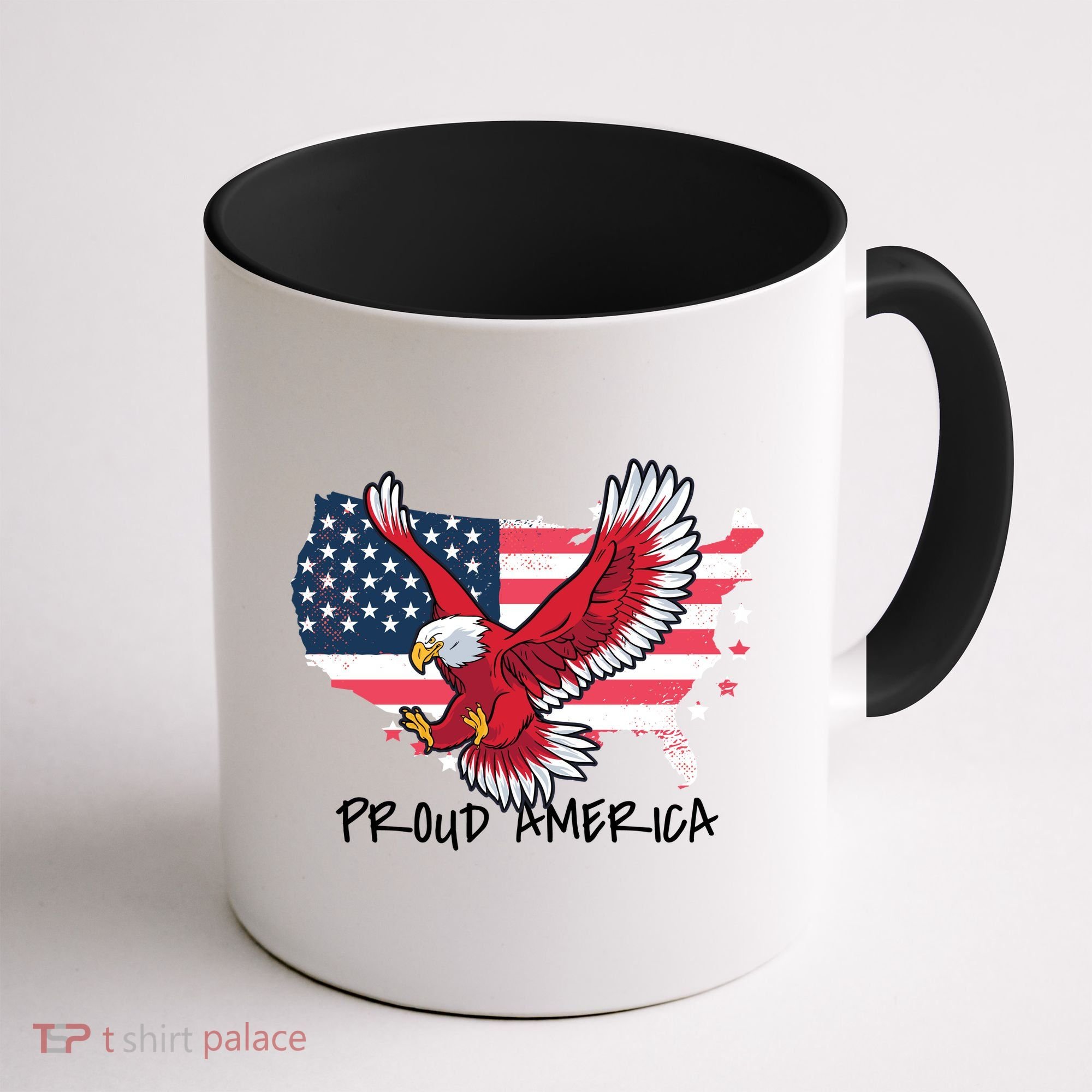 Proud American Eagle Coffee Mug