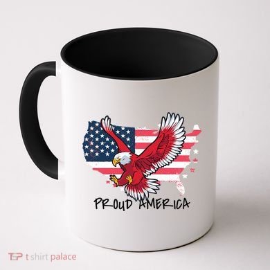 Proud American Eagle Coffee Mug