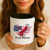 Proud American Eagle Coffee Mug thumb 3
