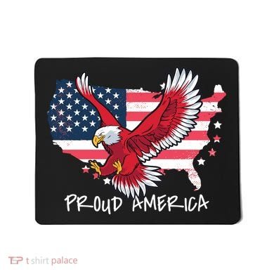 Proud American Eagle Mousepad