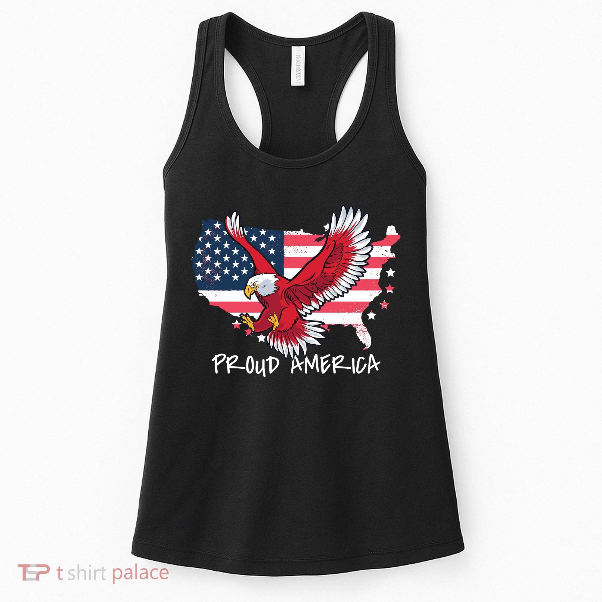 Proud American Eagle Women's Tank Top