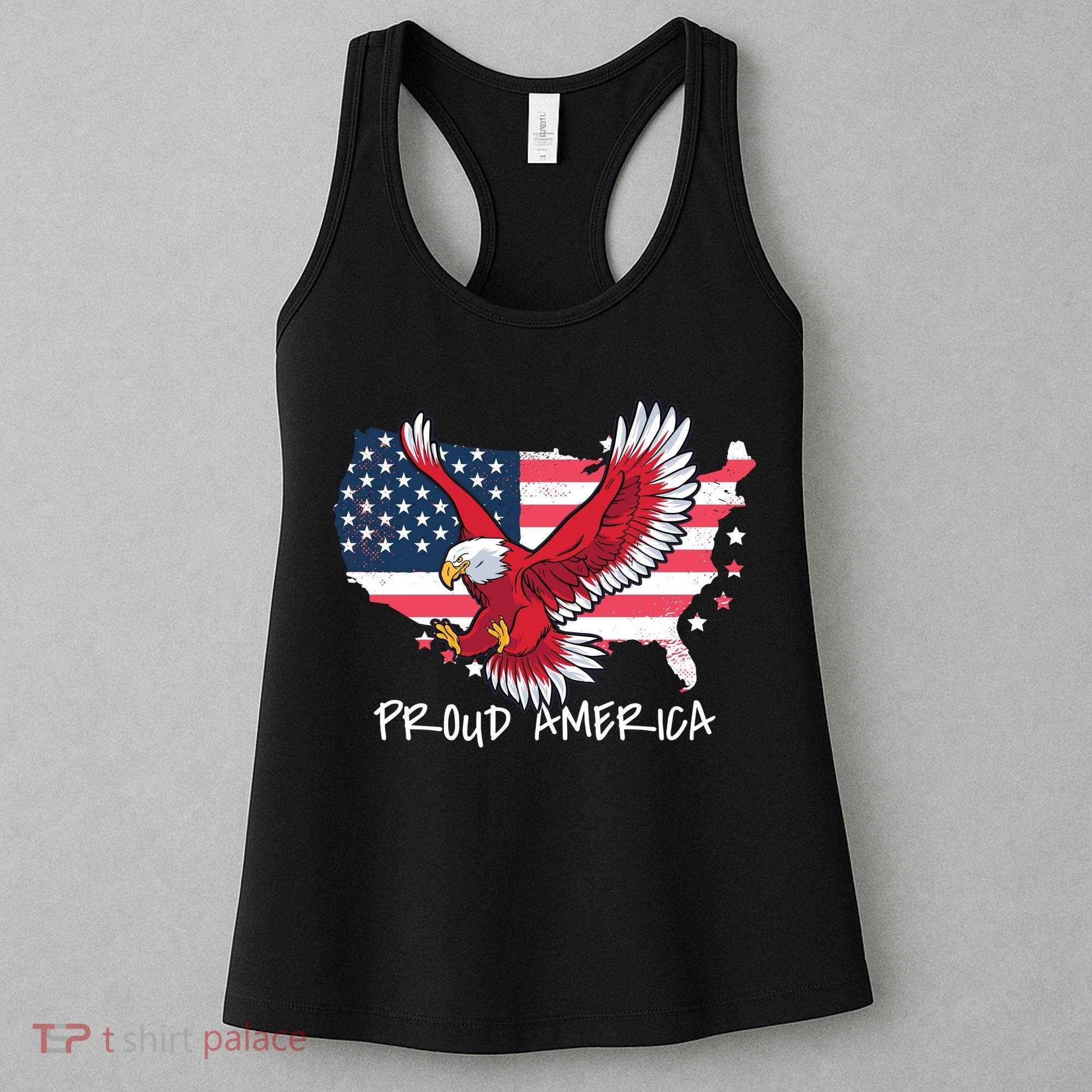Proud American Eagle Women's Tank Top