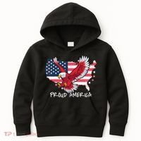 Proud American Eagle Kids Hoodie thumb 0