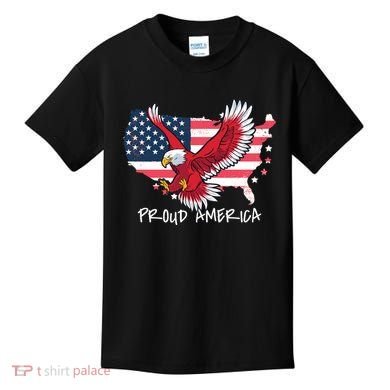 Proud American Eagle Kids T-Shirt
