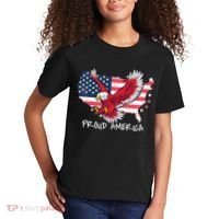 Proud American Eagle Kids T-Shirt thumb 2