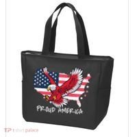 Proud American Eagle Tote Bag thumb 3