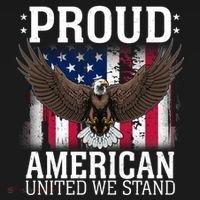 Proud American United We Stand Eagle Backpack thumb 2