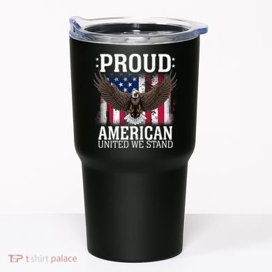 Proud American United We Stand Eagle Tumbler