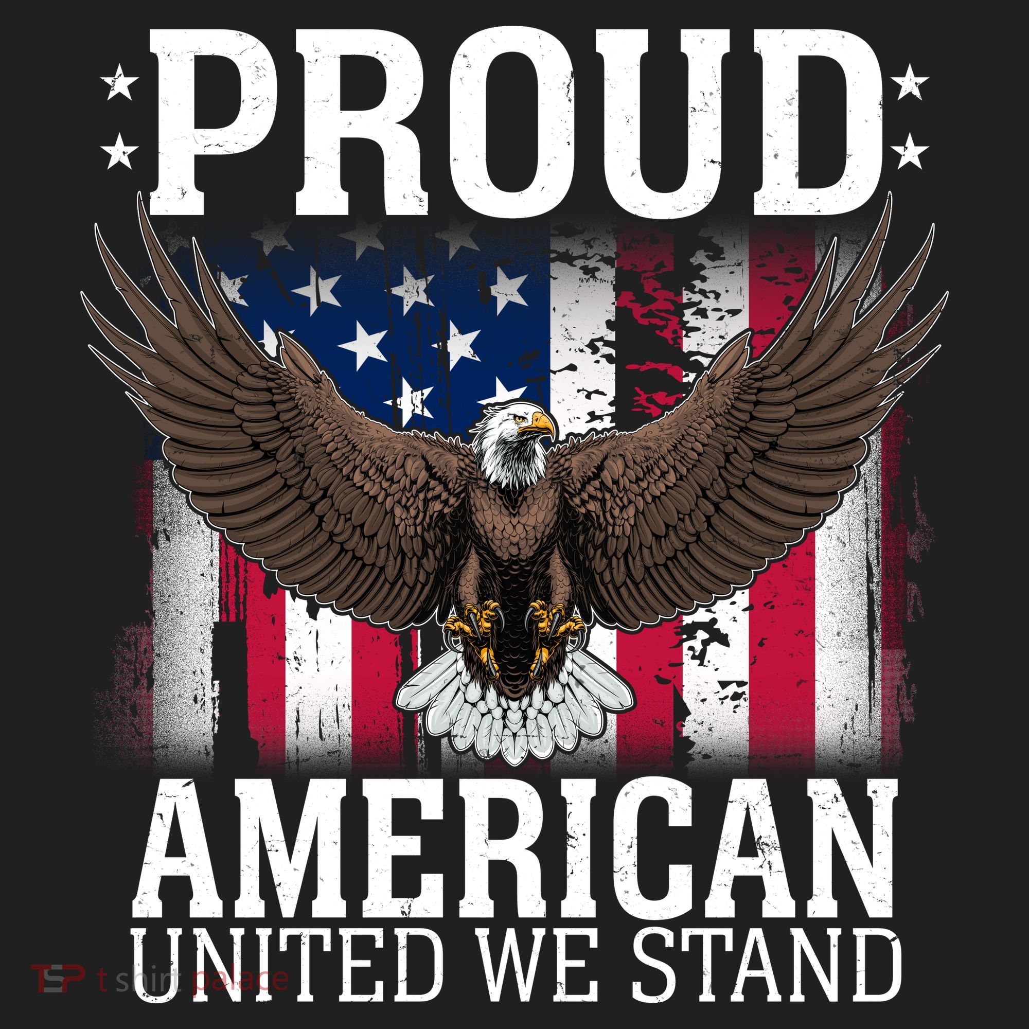 Proud American United We Stand Eagle Tumbler