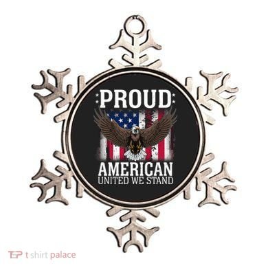 Proud American United We Stand Eagle Ornament