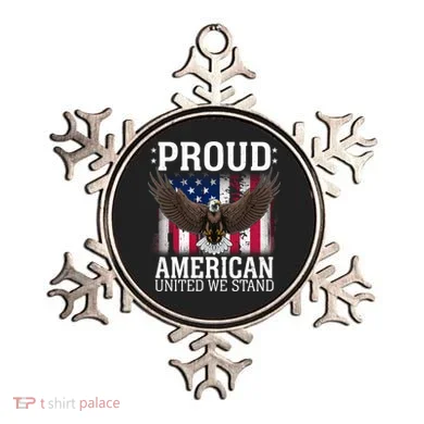 Proud American United We Stand Eagle Ornament