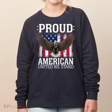 Proud American United We Stand Eagle Women's Sweatshirt