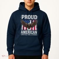 Proud American United We Stand Eagle Hoodie thumb 2