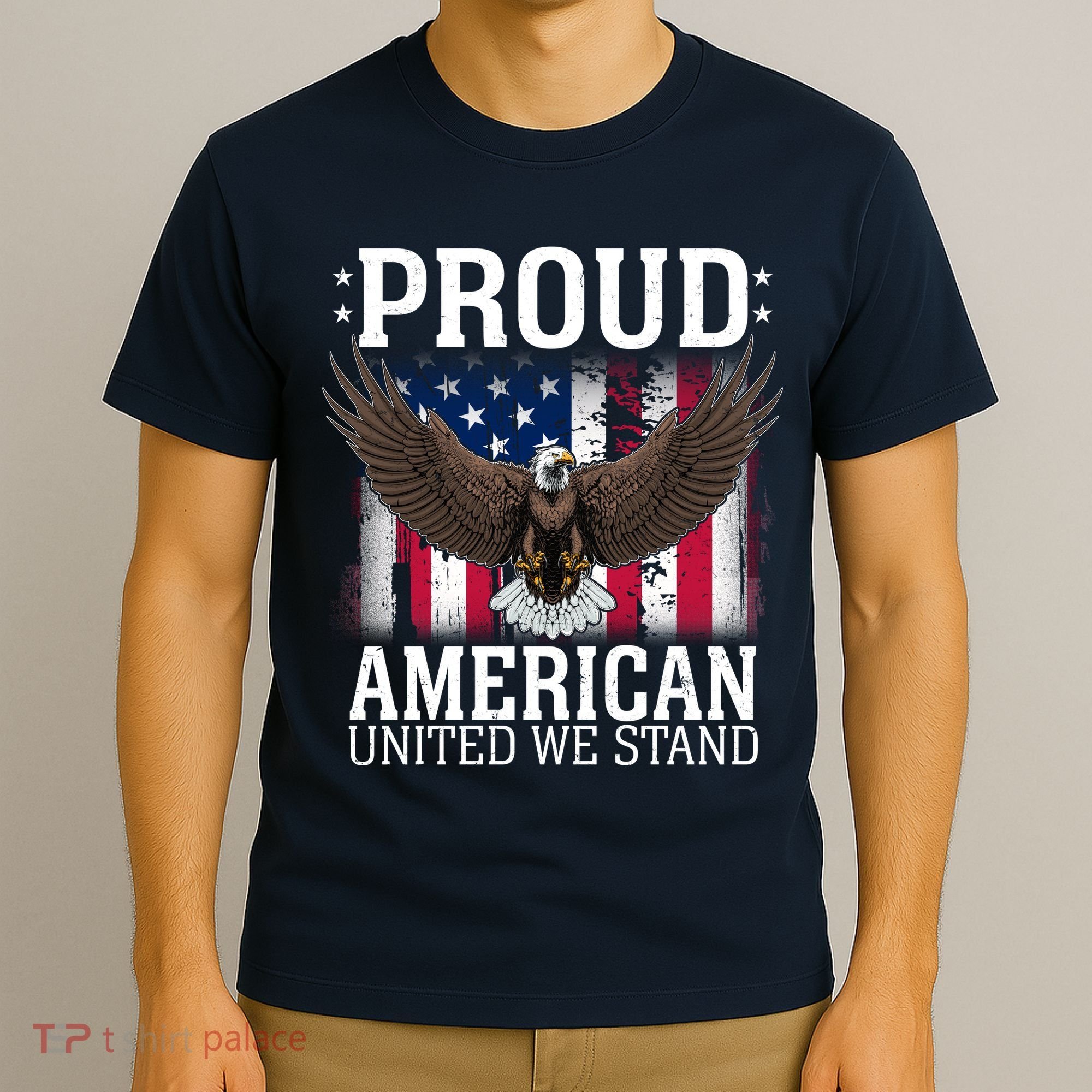 Proud American United We Stand Eagle T-Shirt