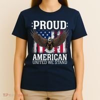 Proud American United We Stand Eagle T-Shirt thumb 4