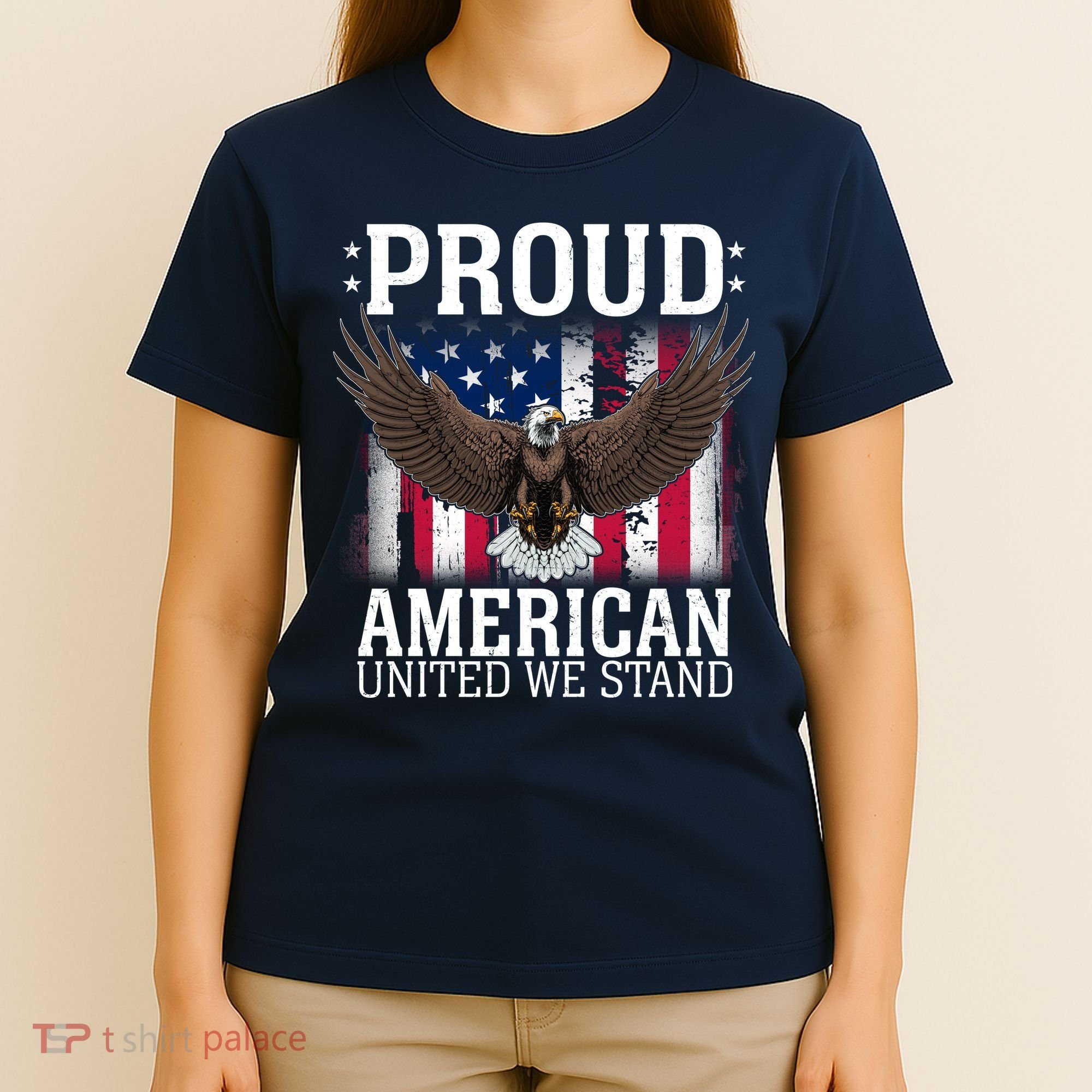 Proud American United We Stand Eagle T-Shirt