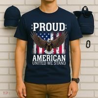 Proud American United We Stand Eagle T-Shirt thumb 6