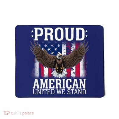 Proud American United We Stand Eagle Mousepad