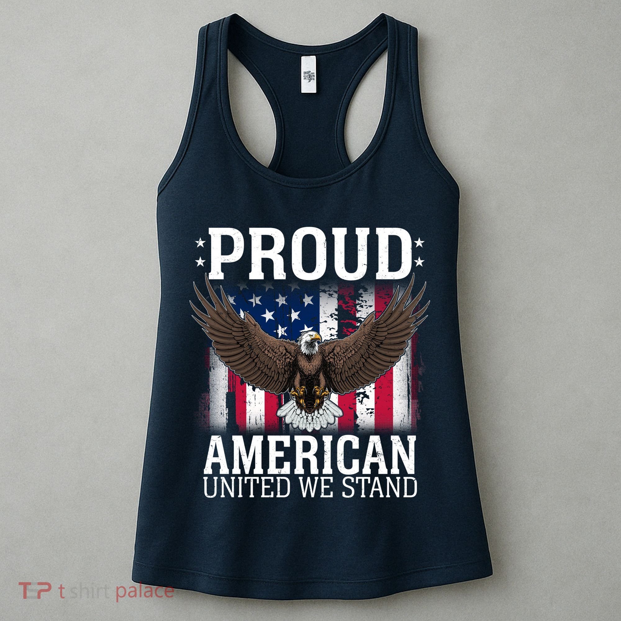 Proud American United We Stand Eagle Women's Tank Top