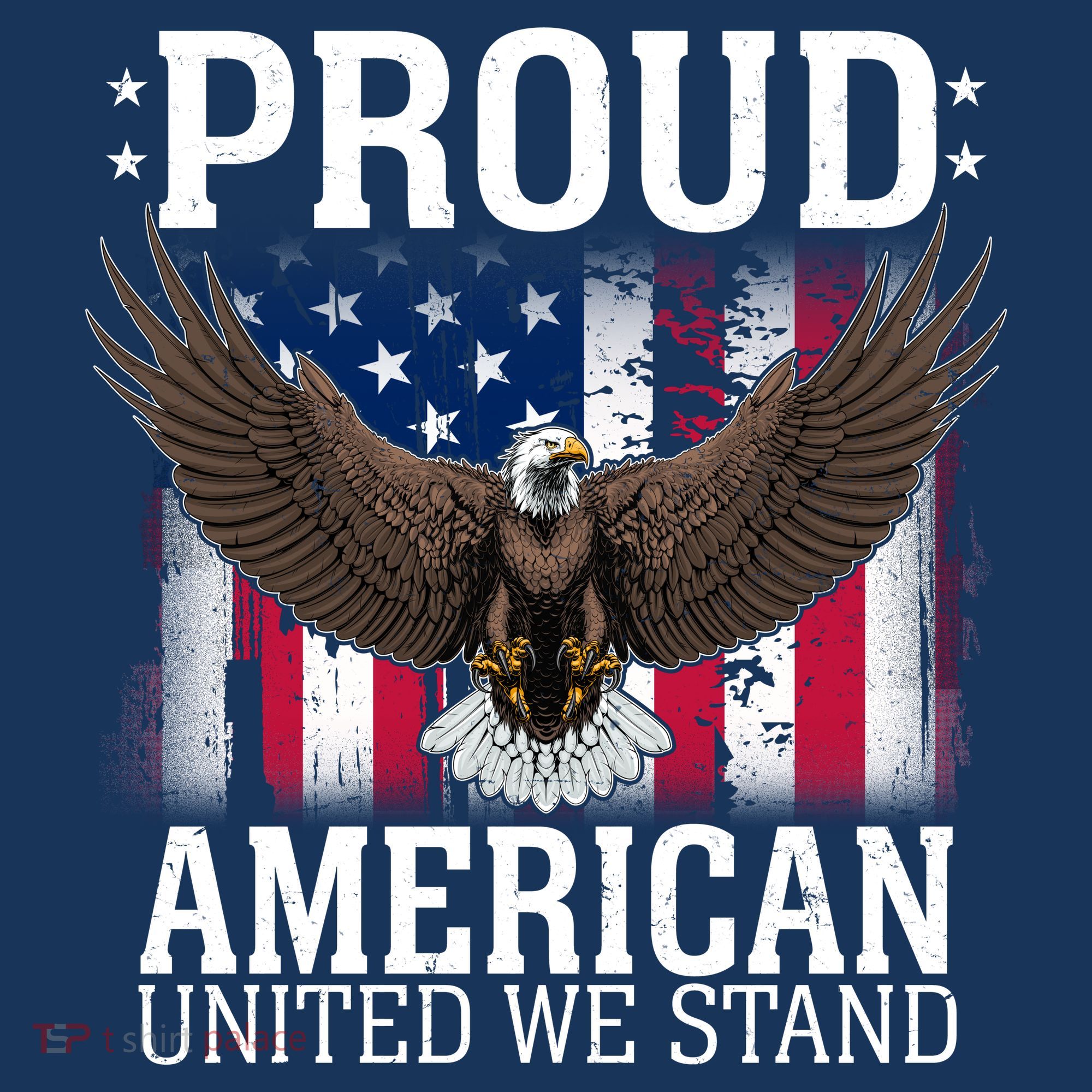 Proud American United We Stand Eagle Women's Tank Top