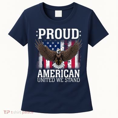 Proud American United We Stand Eagle Women's T-Shirt