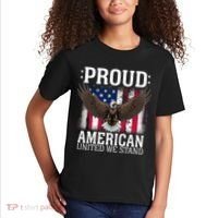 Proud American United We Stand Eagle Kids T-Shirt thumb 2