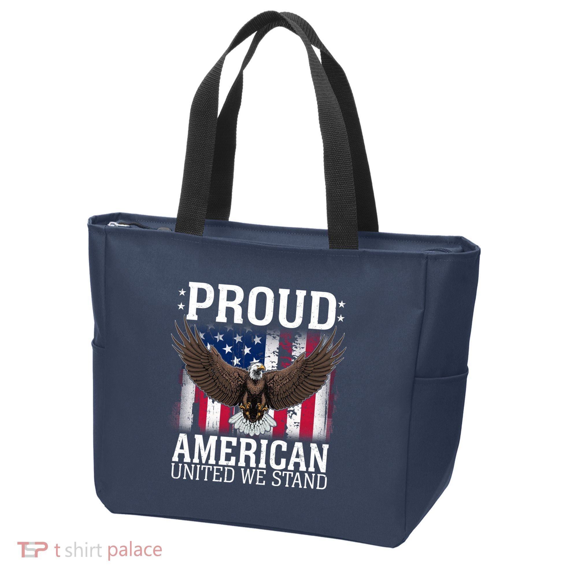 Proud American United We Stand Eagle Tote Bag