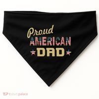 Proud Army Dad USA-Made Doggie Bandana thumb 0
