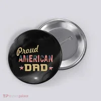 Proud Army Dad Button thumb 0