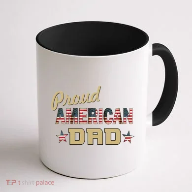 Proud Army Dad Coffee Mug back