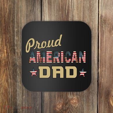 Proud Army Dad Coaster