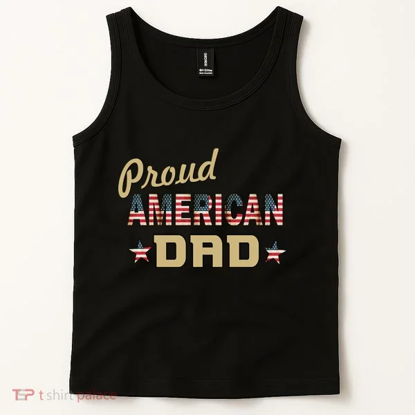 Proud Army Dad Tank Top