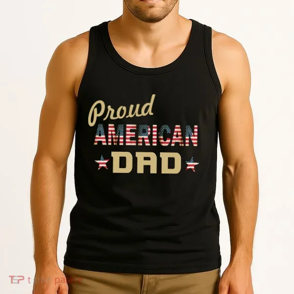 Proud Army Dad Tank Top