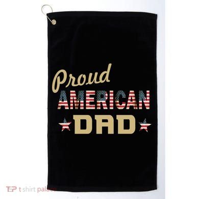 Proud Army Dad Golf Towel