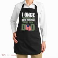 Proud Army Dad Of An American Soldier Apron thumb 2