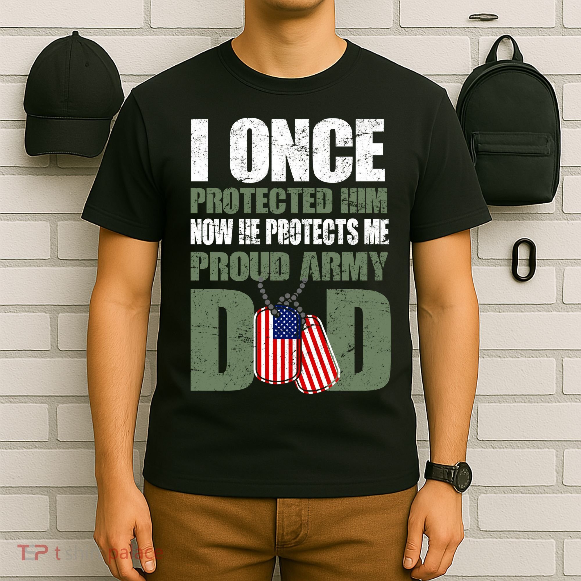 Proud Army Dad Of An American Soldier T-Shirt