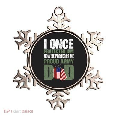 Proud Army Dad Of An American Soldier Ornament