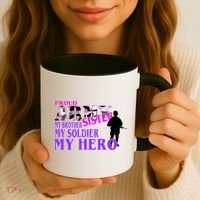 Proud Army Sister My Brother Soldier Hero Coffee Mug thumb 3