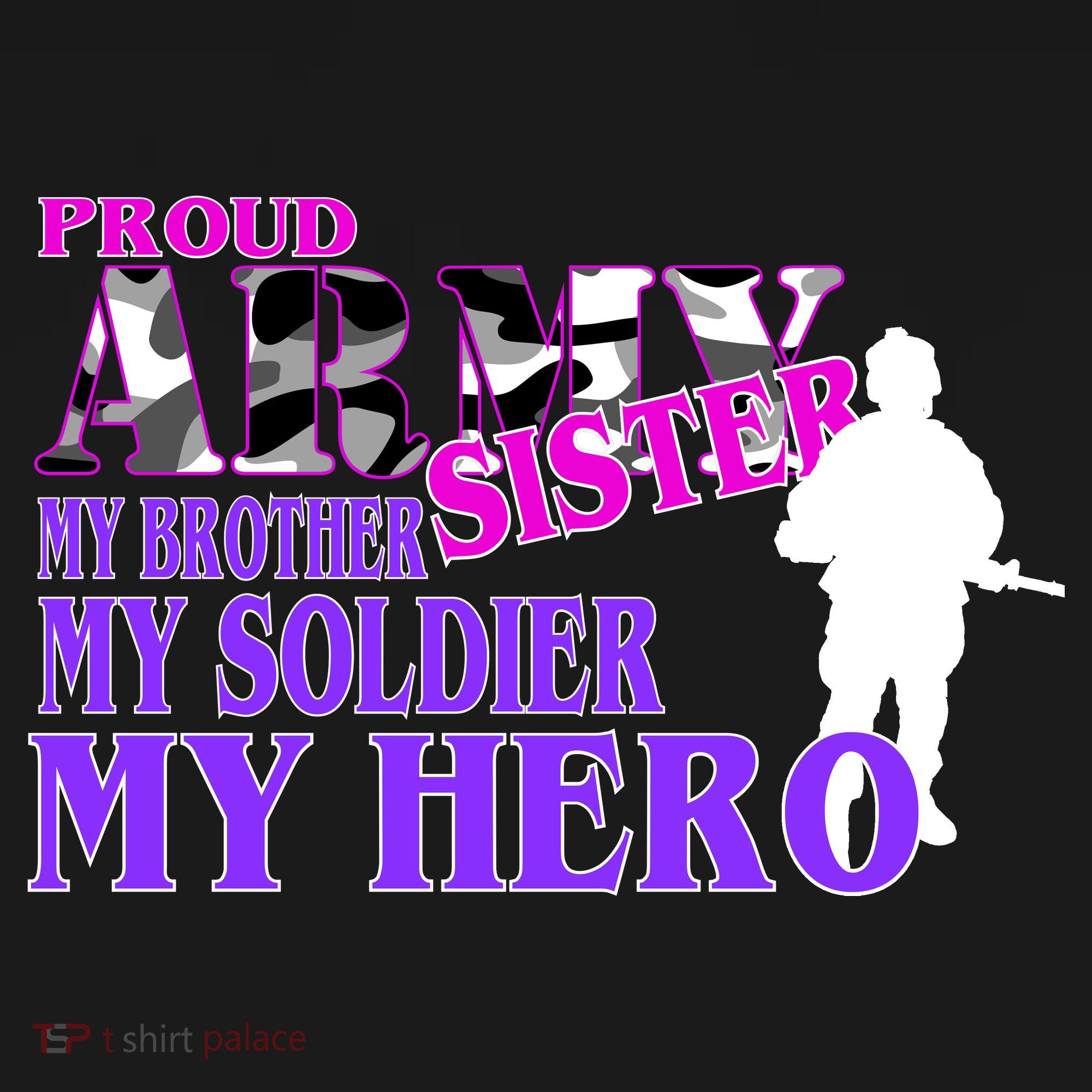 Proud Army Sister My Brother Soldier Hero Women's Tank Top