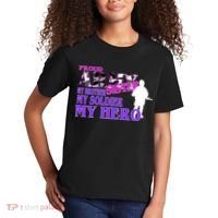 Proud Army Sister My Brother Soldier Hero Kids T-Shirt thumb 2