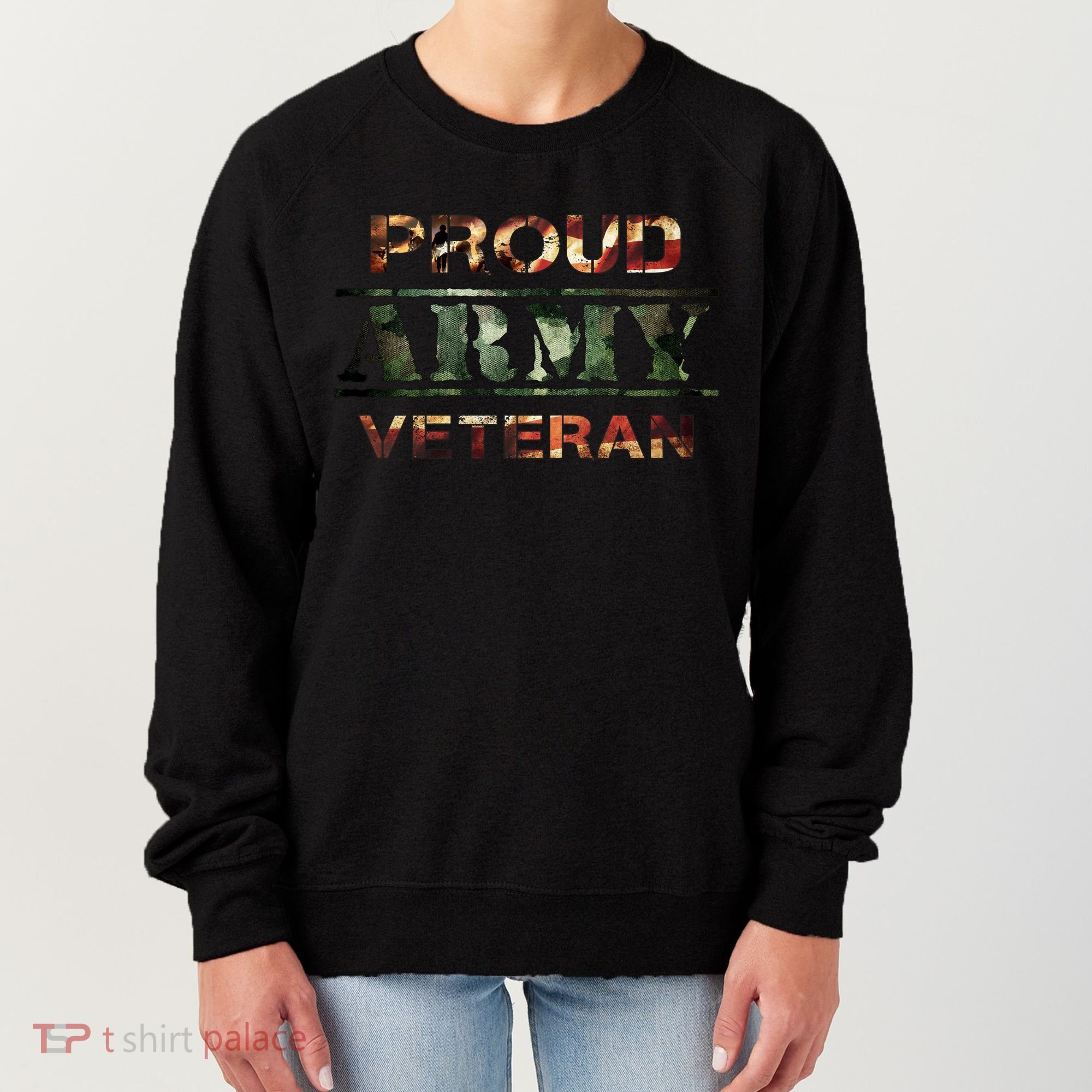 Proud Army Veteran Women's Sweatshirt