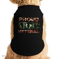 Proud Army Veteran Doggie Tank thumb 0