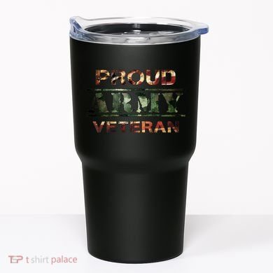 Proud Army Veteran Tumbler