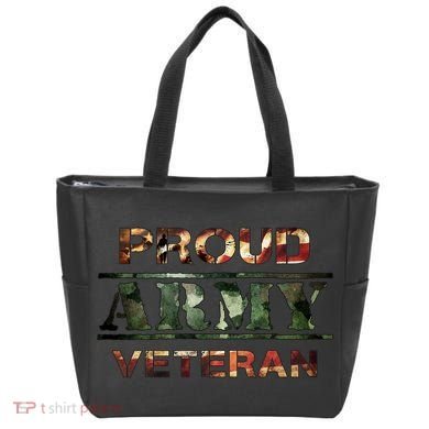 Proud Army Veteran Tote Bag